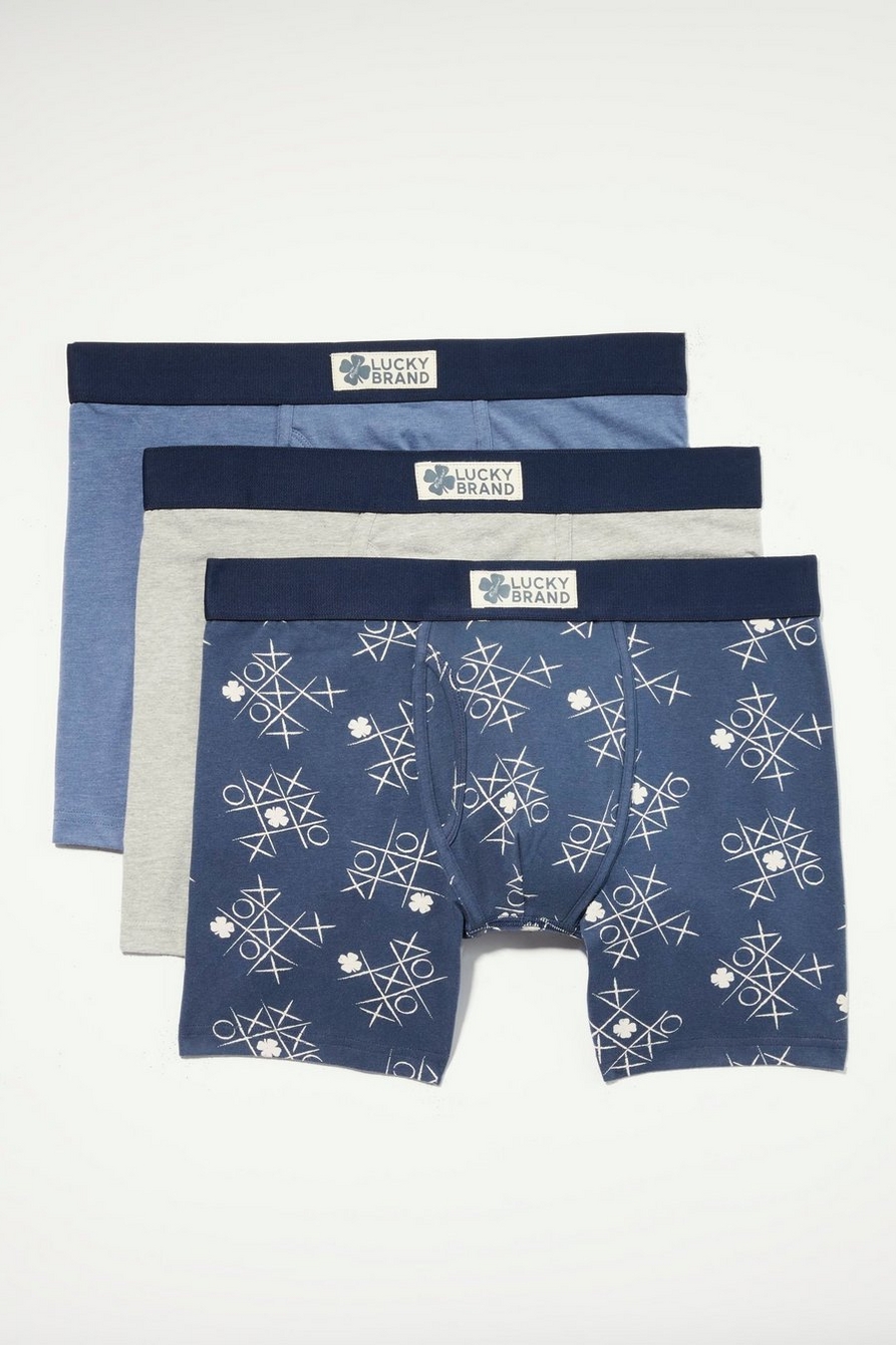 3 pack stretch boxer briefs